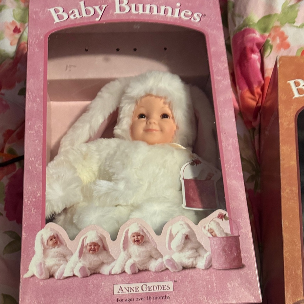 Anne Geddes Baby Bunnies Doll